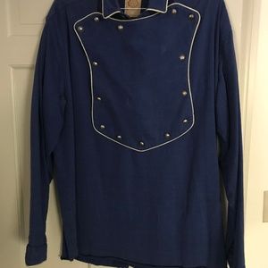 Authentic Western Shirt, 100% Cotton, Size L